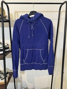 Mens Vintage Nike Hoodie Blue Medium Used VGC Pullover Hoody Sweatshirt - Picture 1 of 6