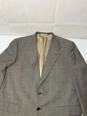 Abrigo deportivo Tallia para hombre 100 % lana pura oliva dos botones doble ventilación Foto 1 de 4