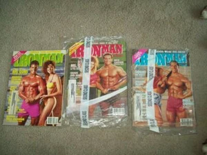 3 vtg IRONMAN Mag 1991 Bodybuilding ARNOLD Weider BODYBUILDING Fitness OLYMPIA - Picture 1 of 1