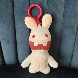 Ubisoft Raving Rabbids Keychain Backpack Clip Bunny Plush Toy 2013 - Picture 1 of 5