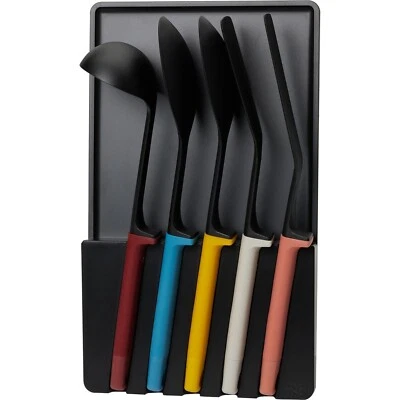 Joseph Joseph Elevate Utensilios Store Juego de 5 piezas con bandeja de almacenamiento negro/multicolor Foto 1 de 4
