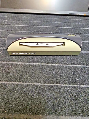 DOCKETPORT 667 SIMPLEX ID CARD SCANNER DP667 - Image 1 of 4
