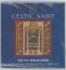 Textile Heritage Collection Celtic Saint Card Envelope Cross Stitch KIT