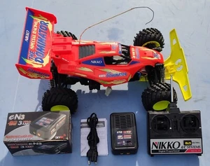 Buggy NIKKO DOMINATOR 4 WD en TBE de Fonctionnement Télécommande & Chargeur Neuf - Photo 1 sur 24