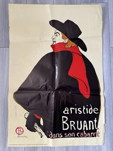 Poster (90x60) - Aristide Bruant Cabaret - Toulouse-Lautrec - Poster Verkerke - Bild 1 von 5