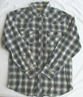 Outdoor Life Men's Western Styled Cotton Flannel Shirt Size Medium