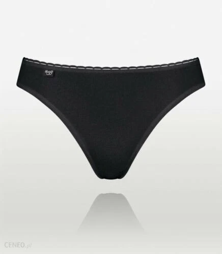 Sloggi Daily Algodón H Tai 38-48 Slip Algodón Negro - Imagen 1 de 1