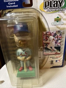 VTG MARK MCGWIRE 2001 BOBBLE HEAD PLAYMAKERS WITH CARD FACTORY SEALED - Picture 1 of 4