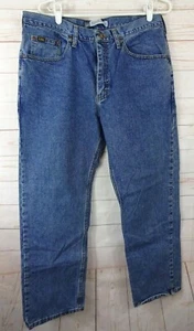 Lee Jeans Regular Straight Leg Womens Blue Denim Size 36X30 Jeans j32 - Picture 1 of 6