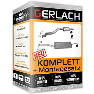 Auspuff für Ssangyong Kyron 2.0 XDi / 2.0 XDi 4x4 Auspuffanlage *4919 - Bild 1 von 2