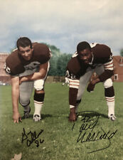 Paul Warfield & Gary Collins Cleveland Browns 11-1 11x14 Autographed Signed Phot