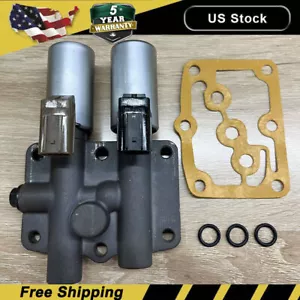 For Honda Accord Transmission Dual Linear Shift Solenoid w/ Gasket 28250-P6H-02* - Foto 1 di 12