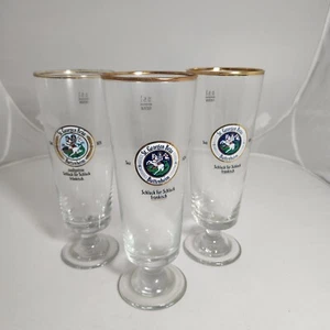 St. Georgen Brau Butteheim Beer Glasses Set Of 3 Read Description - Picture 1 of 6