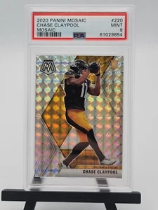 Chase Claypool 2020 Mosaic Rookie Silver Mosaic Prizm PSA 9 Mint Steelers - Imagen 1 de 2