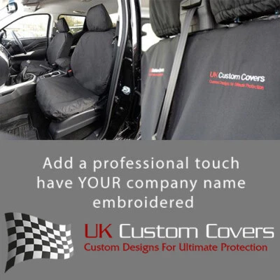 CAPAS DE ASSENTO DIANTEIRO NISSAN NAVARA NP300 2025+ INC BORDADO 242 BEM - Imagem 1 de 4