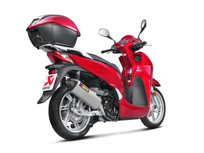 TERMINALE SCARICO [AKRAPOVIC] SLIP-ON INOX HONDA SH 300 (2016-2020) S-H3SO4-HRSS - Immagine 1 di 4