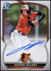 2023 Topps Bowman Prospect Signature Rookie RARE - JACKSON HOLLIDAY Digital Card