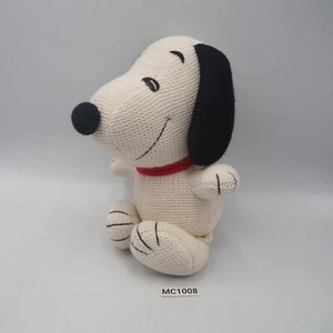Snoopy Peanuts MC1008 Knitted Pattern Plush 9" Stuffed Toy Doll Japan - Picture 1 of 8