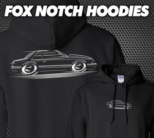 Fox Body Notch Mustang Hoodie 1987 1988 1989 1990 1991 1992 1993 Ford 5.0 - Bild 1 von 24