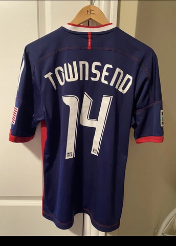 Casey Townsend MLS Adidas Chivas USA Large L Game Jersey Worn Used Fast Ship US Cover