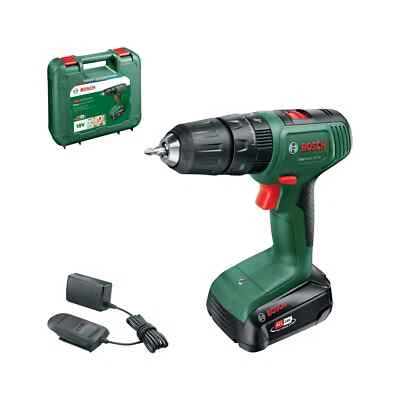 BOSCH EASY IMPACT 18V-38 TRAPANO AVVITATORE A PERCUSSIONE BATTERIA 2AH + VALIGE.