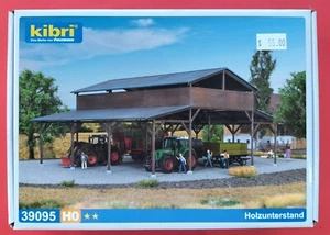 Kibri HO scale 39095 Barn open shed - New - Picture 1 of 1