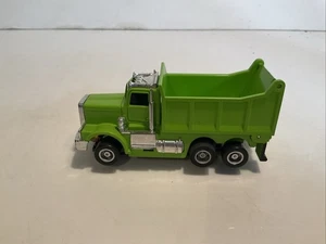 "Camión de volteo Tyco eléctrico vintage verde coche ranura 3 1/2""" - Imagen 1 de 7