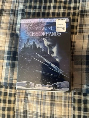 EDWARD SCISSORHANDS DVD Full Screen Edition Brand New - Image 1 of 2