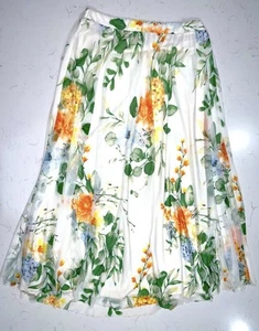 C EST. Langer Damenrock mit Blumenmuster Größe Medium von 1946 - Bild 1 von 7