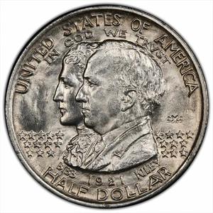 1921 Alabama, 2X2 50C PCGS MS 64 - Picture 1 of 2