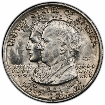 1921 Alabama, 2X2 50C PCGS MS 64 - Image 1 of 2