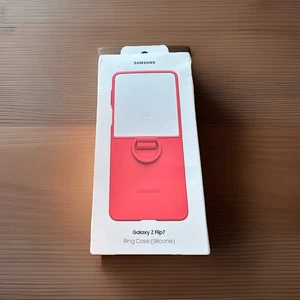 Original Samsung Galaxy Z Flip7 Ring Silikon Case (EF-PF766) - Bild 1 von 2