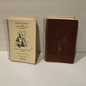 Stories & Recipes Of The Great Depression Rita Van Amber SIGNED Volume 1, 2 - Picture 1 of 10