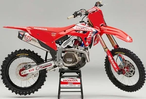 2024 Throttle Jockey Honda HRC Graphic Kit-CRF 450R/WE-2025 - Motocross Dirt Bik - Picture 1 of 3