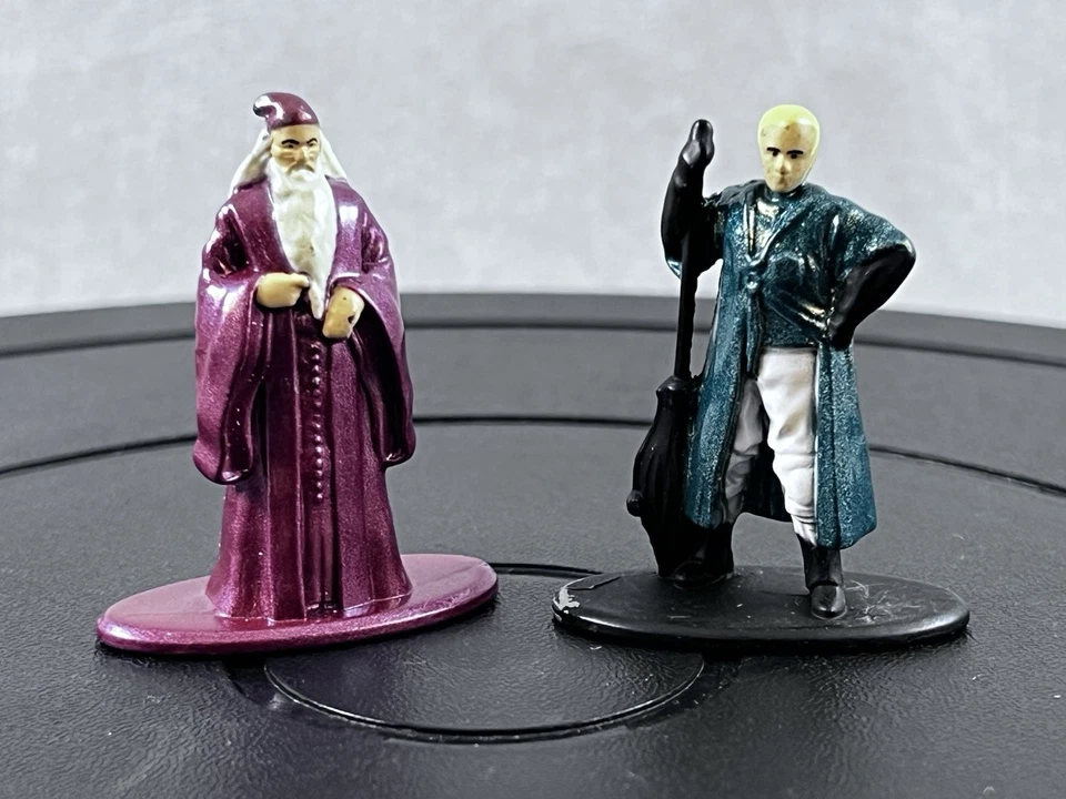 HIGOS NANO METAL JADA TOYS 2017 HARRY POTTER ALBUS DUMBLEDORE Y DRACO MALFOY Foto 1 de 4