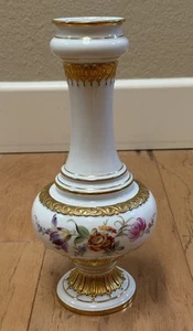 Antique Vintage Signed Meissen Porcelain Bottle Vase Urn No Lid 11.5” Germany - Picture 1 of 15