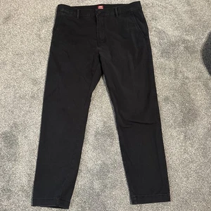 Levis XX Chino Standard Taper Hose Größe 34 x 30 schwarz Baumwollmischung Herren - Bild 1 von 11