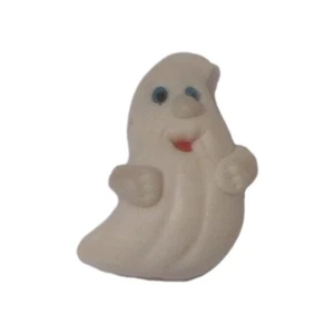OOAK Handmade Polymer Clay GHOST Brooch Pin CUSTOM  - Picture 1 of 5