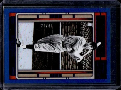 2025 Panini Three and Two Rick Ferrell Legendary Blue #/49 Red Sox - Image 1 of 2