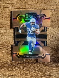 2023 Panini Select - Prizm Rookie Zach Charbonnet Copper 149/299 Die-Cut (RC) - Picture 1 of 7