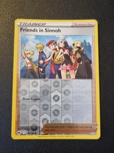 Pokemon Crown Zenith Reverse HOLO FOLIE Freunde in Sinnoh 131/159 TCG-Karte - Bild 1 von 1