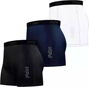 3er Pack Herren Kompressions Boxershorts Baselayer Sportslips Skin Fit Gym Pants - Bild 1 von 7