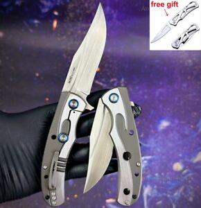 M390 Blade Tactical Folding Knife Japanese Steel Survival Knfie Ball Bearing