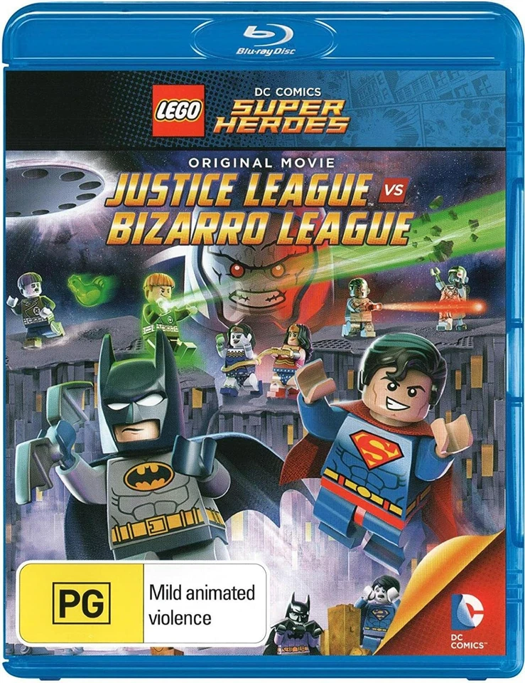 Lego: DC Comics - Super Heroes: Justice League vs Bizarro (BLU RAY) Region B - Image 1 of 1