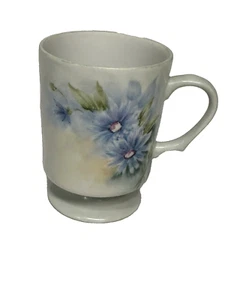margaret decorte vintage coffee tea mug cup floral flowers - Picture 1 of 6