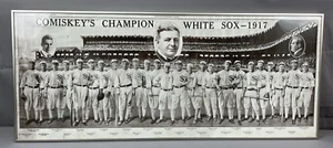 “Comiskey’s Champion White Sox” 1917 Baseball Team Print Burke Atwell 16"x 38" - Picture 1 of 8