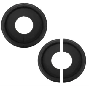 Ceiling Medallion for Light Fixtures & Ceiling Fan Lights - Lot of 2 - Black - Picture 1 of 2