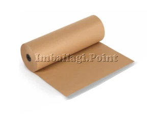 1 ROTOLO BOBINA CARTA KRAFT ECOLOGICA 60 gr/MQ Altezza 140x200cm lunghezza AVANA - Imagen 1 de 1