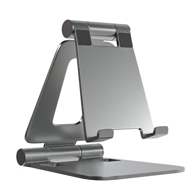 Adjustable Cell Phone Stand Desk Mount Holder Universal For iPhone 14 13 12 11 - Image 1 of 4