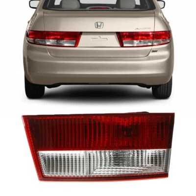 For 03-05 Honda Accord EX LX DX Inner Taillight Taillamp with Bulb Passenger Foto 1 de 4